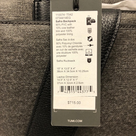 Stanton Safra Backpack Backpack, Earl Grey - Picture 4 of 4